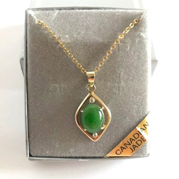 Canadian Jade Jewelry - Canadian JADE Necklace
